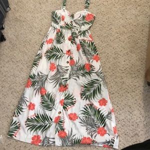 Maxi floral dress